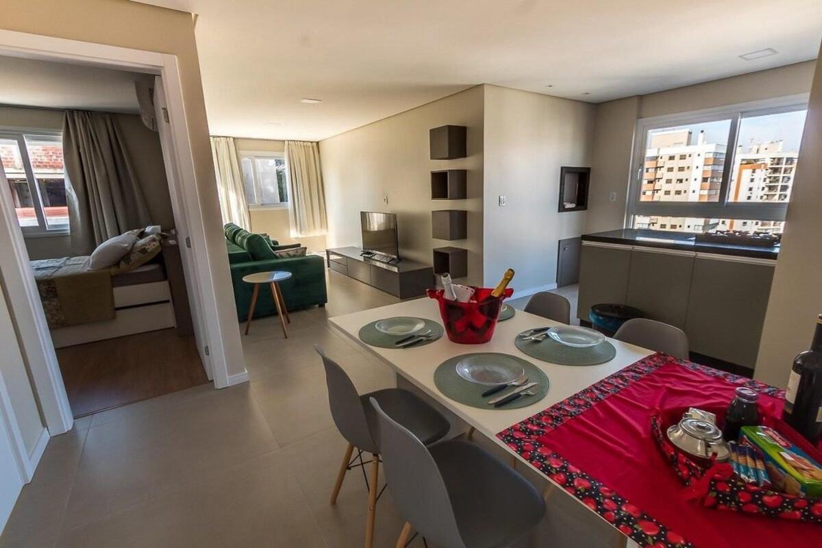 Dallas Apartamentos Na Via Gastronomica-Estacionamento-Amplos E Equipados-Wifi Bento Gonçalves Esterno foto